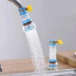 360° Rotatable Faucet Extender with Water Saving Filter – Kitchen Sink Sprayer Nozzle - Image 2