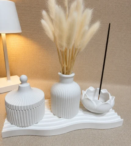 New Premium Ceramic Home Decor Set