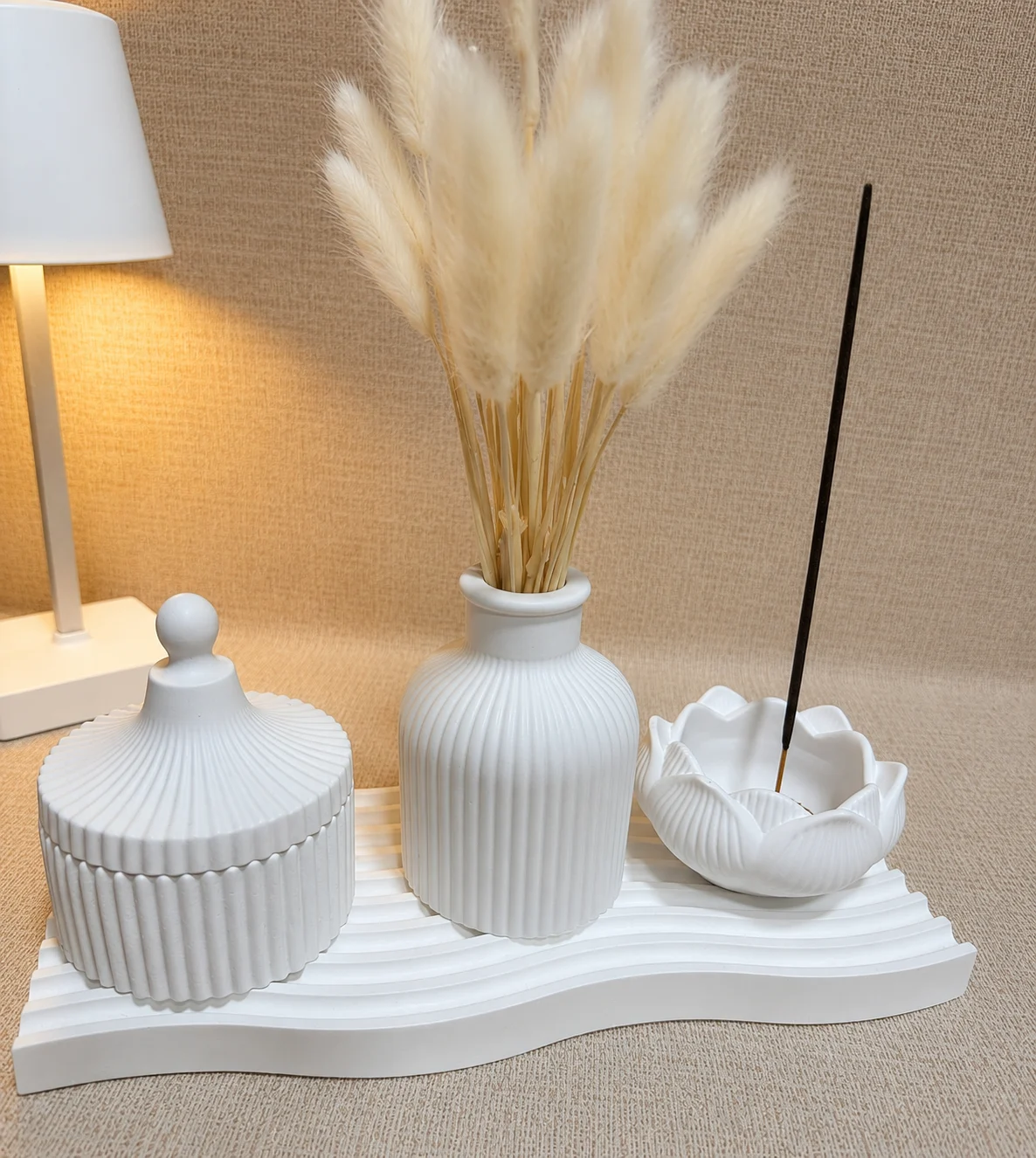 New Premium Ceramic Home Decor Set