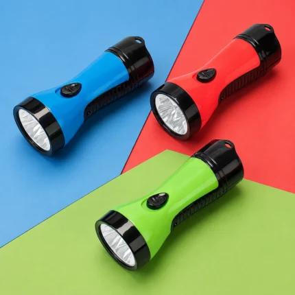 Rechargeable LED Torch Light – Portable Emergency Flashlight