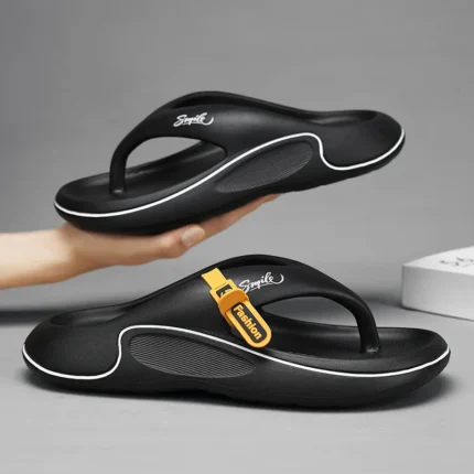 Fashion Men Soft Flip Flops Non-Slip Indoor Outdoor Beach Sandals