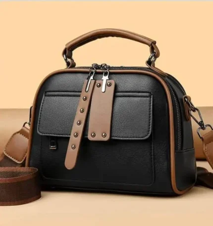 New High end ladies' handbag multi-layer large capacity commuting bag 💼