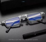 Kids Flexible Folding Reading Glasses with Portable Case