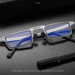 Kids Flexible Folding Reading Glasses with Portable Case