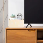 WiFi Router Storage Box Wall Mount, Hide Router and Modem, Router Cover Decorative Box for Office and Home(White) - Image 3