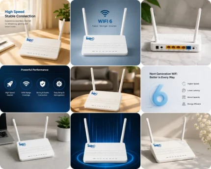 DBC High Performance WiFi Router with Strong Coverage