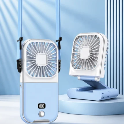 F30 Pro Rechargeable Portable Neck Fan – Powerful Cooling Anywhere