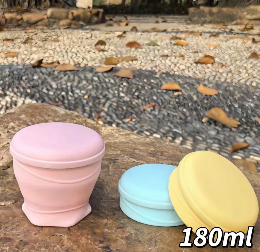 Silicon Foldable Travel Cup - Image 2