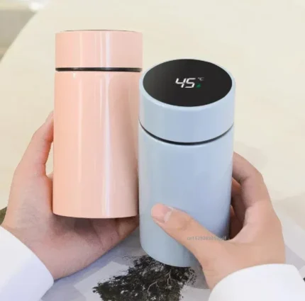 200ML Smart Mini Water Bottle with Digital Temperature Display