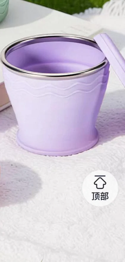 Silicon Foldable Travel Cup - Image 5