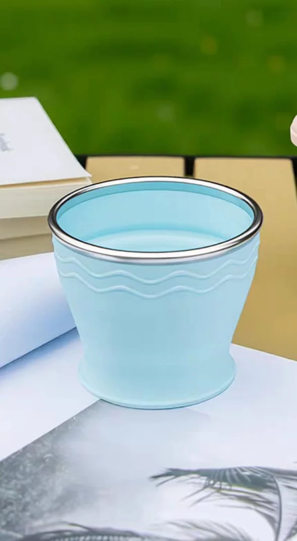 Silicon Foldable Travel Cup - Image 7